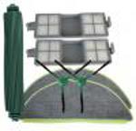 7ks HEPA filtry, kartáče a mopy pro iRobot Roomba Combo 205 DustCompactor sada