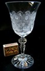 Sklenice Laura na bílé víno s dekorem 500 6 ks (170 ml)