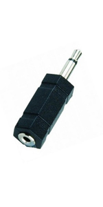 Redukce Rimba s 2,5 mm jack na 3,5 mm jack