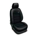 Autopotahy na Volkswagen Transporter T5, 8 míst, od r. 2003 - 2015, Authentic Velvet, barva velvet  černá 3184 Autopotah Automega na Volkswagen Transporter T5, 8 míst, od r. 2003 - 2015, Authentic Velvet