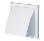 Ventilační mřížka 154x154 mm s přírubou 100mm MV102V