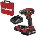 Einhell TE-CD 18/40 Li BL (2x2,0Ah) Power X-Change 4513995 aku vrtací šroubovák 18 V 2 Ah Li-Ion vč. nabíječky, vč. 2x aku