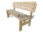 Masivní dřevěný zahradní nábytek (lavice z borovice) dřevo 32 mm