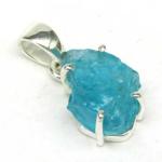 AutorskeSperky.com - Stříbrný přívěsek s akvamarínem - S7178
