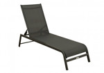 Doppler VENEDIG antracit - zahradní hliníkové lehátko