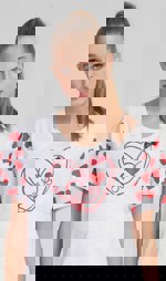 Dámská noční košile mateřská Love | Pyžama a Župany