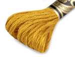 Vyšívací příze DMC Mouliné Spécial Cotton, barva 3852 Golden Rod
