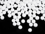 Polystyrenové kuličky Ø10; 12 mm, barva 1 (Ø10 mm) bílá
