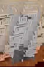 Ratanová komoda 4+2 zásuvky bílá SLEVA 7 %  | RYCHLÉ DODÁNÍ