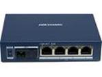 Hikvision DS-3D504TP-A Gbit Media Konvertor a PoE Switch