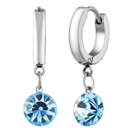 Náušnice Maddy z chirurgické oceli visací s Brilliance Zirconia