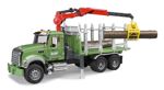 Bruder 2824 MACK Granit na přepravu dřeva