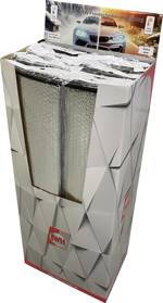 IWH sluneční clona na autosklo (d x š) 2000 mm x 700 mm stříbrná