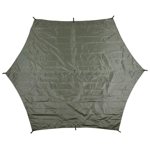 Plachta nepromokavá Hexagon-Tarp 3,4 x 3,1 m ZELENÁ