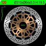 Brzdové kotouče: GSF 1200 Bandit, 97-03