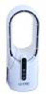 Bezlopatkový sloupový stolní ventilátor First Austria FA-5552-WI, LED osvětlení, USB-C