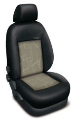 Automega Autopotahy Ford Transit Custom, 3 místa, r. v. 2012-2023, AUTHENTIC PREMIUM Matrix béžový