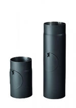 Kouřovod-roura kouřová 150 / 500 mm s čistícím otvorem síla 1,5m