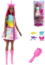 MATTEL BRB Barbie pohádková panenka víla jednorožec s dlouhými vlasy
