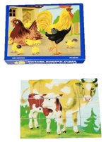 Kubus - skládací kostky – domácí zvířata