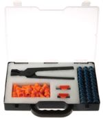 Ohebná hadice chlazení, obsah sady: Segmenty 11", sada 90° trysky, montážní kleště, otevřená ryska, vložený ventil,