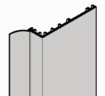 Boční těsnění HG059, ThermoFrame, 3210mm, levé