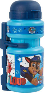 Láhev na pití dětská Tlapková Patrola set s držákem na kolo kluci