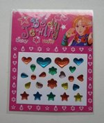 Tetování kamínky nalepovací