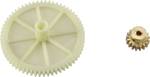 Reely 0015 plus 0088 náhradní díl hlavní ozubené kolo 62 zubů, pastorek motoru, 17 zubů