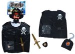 Sada vesta pirátská dětská / karneval kostym