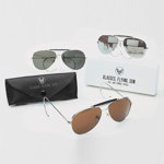 Brýle sluneční AF s pouzdrem ZELENÉ