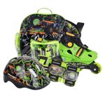 brusle kolečkové dětské Tempish RACER BABY SKATE sada zelené 30-33