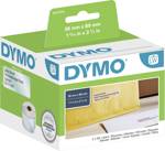 DYMO etikety v roli 99013 S0722410 89 x 36 mm fólie transparentní 260 ks trvalé Adresní nálepky