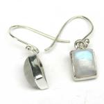 AutorskeSperky.com - Stříbrné naušnice s měsíčními kameny - S5448