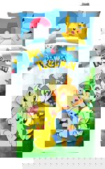 HALANTEX Povlečení Pokémon zahrada Bavlna, 140/200, 70/90 cm | Dětský textil a doplňky