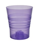 Plastkon Květináč na orchidej 110 transparentní fialová