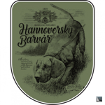 Samolepka Hannoverský barvář - olivová