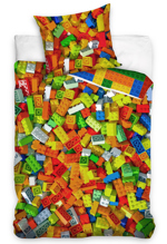 Dětské povlečení Stavebnicové Kostky