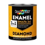 Antikorózny smalt 3 v 1  KOMPOZIT DIAMOND  0.65 l | rôzne odtiene (smaltovacia farba ENAMEL)