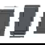 Tlačítko OFF-(ON) zvonkové pod omítku, grafitový matný, DECO Karlik,