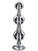 Anální kuličky se šperkem Diamond Star Beads Medium TOYJOY