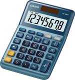 Casio MS-88EM stolní kalkulačka, displej (počet míst) 8, solární napájení, modrá