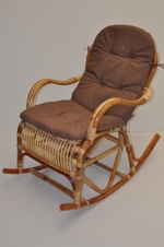 Polstr na křeslo klasik hnědý melír | RYCHLÉ DODÁNÍ