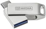 MyMEDIA My Dual USB 3.2 Gen 1 /USB C Drive 32GB USB flash disk 32 GB stříbrná 69269 USB 3.2 (Gen 1x1) , USB-C®