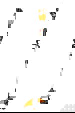 WG184E - Aku strunová sekačka 2x20V 33cm 2x2Ah - Powershare