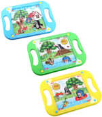 KRTEK (Krteček) Hra kuličkové bludiště velké 20x15cm 3 druhy plast