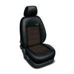 Autopotahy na BMW X5 I., od 2000 - 2006, Authentic Velvet, barva velvet  hnědá 0113 Autopotah Automega na BMW X5 I., od 2000 - 2006, Authentic Velvet