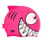 čepice plavecká dětská Acra PIRANHA růžová
