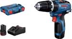 Bosch Professional GSB 12V-35 aku příklepová vrtačka, vč. 2x aku, vč. nabíječky, kufřík, 06019J9000