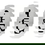 Označení dveří samolepící - pro invalidy